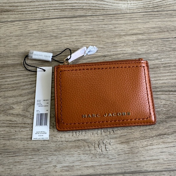 Marc Jacobs leather smoked almond Wallet - NWT - Picture 1 of 4